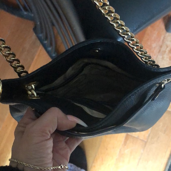 Michael Kors black leather purse - Picture 4 of 5